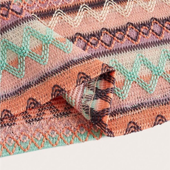 Colorful Patterned Two-Piece Set - Picture 2 of 3